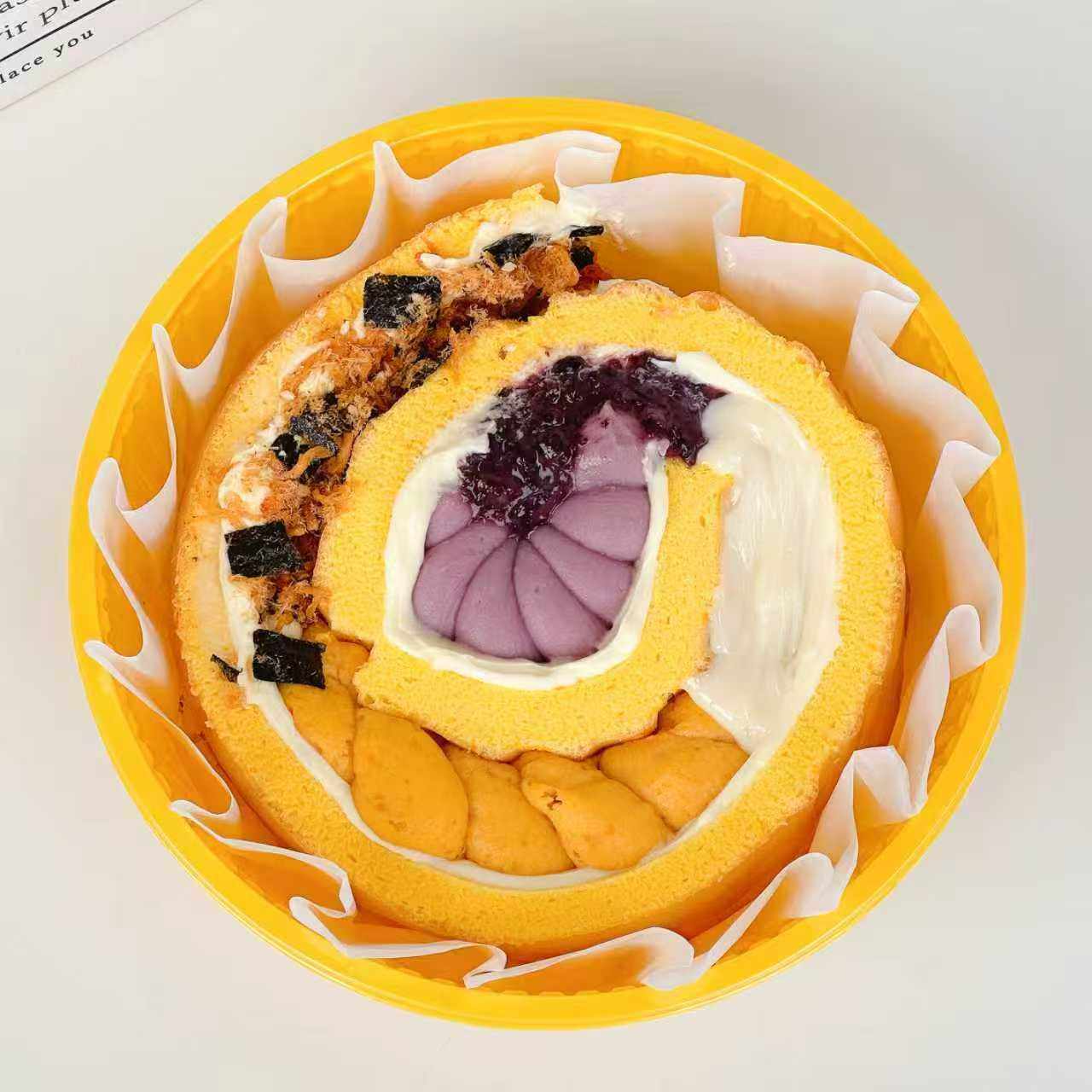 诗江行紫霞映月卷酱多多芋泥紫米麻薯蛋黄海苔动物奶油甜品卷卷,淘宝优惠券,粉丝福利购,淘宝优惠卷