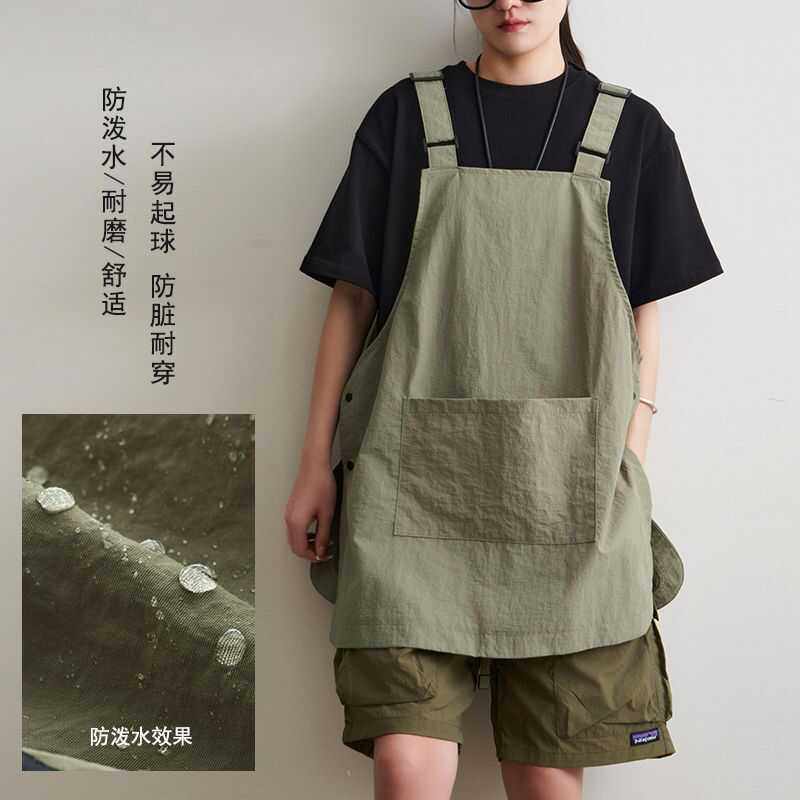 防泼水户外理发师咖啡店餐饮罩衣围裙家用厨房工作服定制印字男女,淘宝优惠券,粉丝福利购,淘宝优惠卷