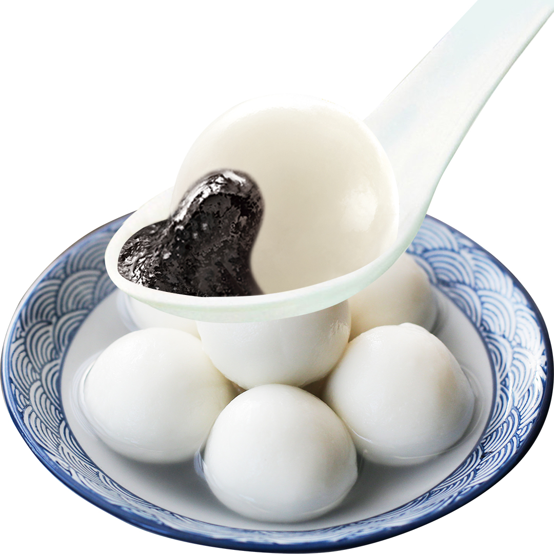 黑芝麻大汤圆流心黑洋酥元宵甜香甜软糯大个过瘾家常州速冻满树果