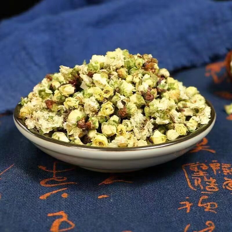 白梅花黄山正品绿萼梅梅花苞泡茶可搭配白梅花和玫瑰罐装瓶装批发
