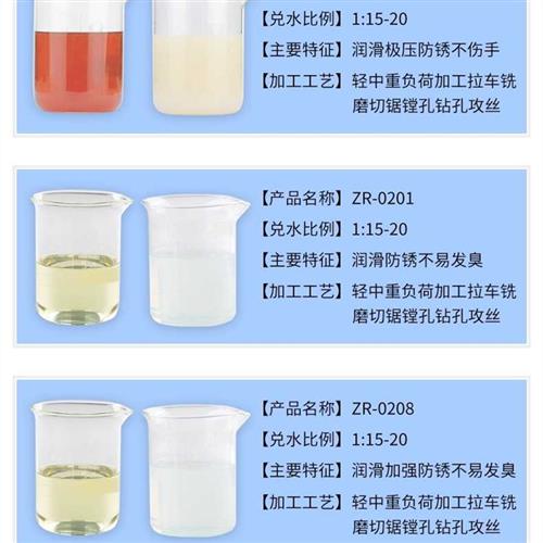 紫润全合成切削液乳化油冷却液车床磨削乳化环保防锈皂化油切削液-图1