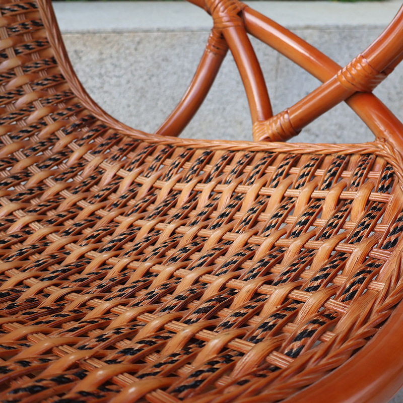 古典茶几藤椅家用客厅单人靠背椅休闲三件套真藤椅子茶几高背转椅,淘宝优惠券,粉丝福利购,淘宝优惠卷