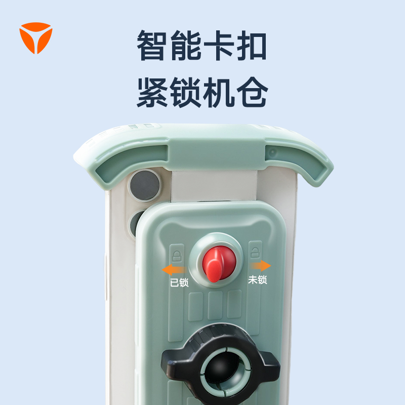 雅迪电动车手机支架摩托车导航外卖骑手专用车载自行电瓶车固定架 - 图3