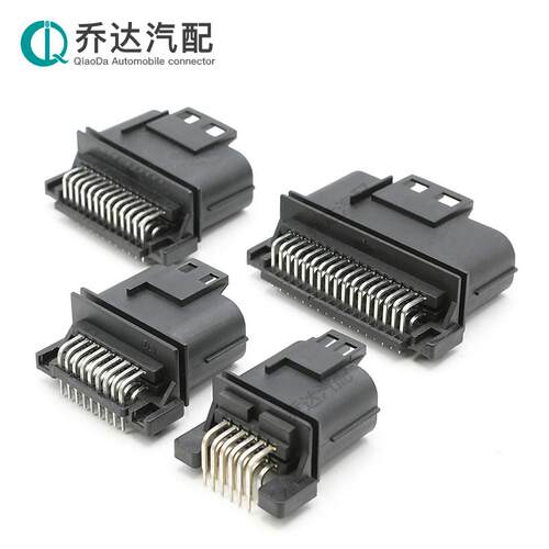 MX23A12SF1 JAE型汽车防水连接器34针PCB板端线束插头MX23A26NF1 - 图1