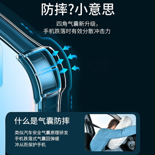 vivoy200手机壳Y100i软78+透明丫1/2/3/4/5/6/7/8/9/0防摔男52s新款35m女81s软t壳77e全包加厚y300pro保护壳t - 图1