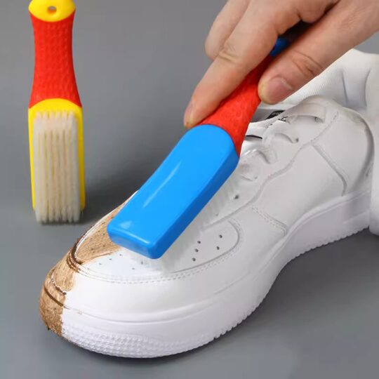 Shoe brush, household shoe cleaning brush that does not damage shoes, soft-haired shoe brush, clothes washing brush, long-handled shoe brush, multi-functional nano polishing brush