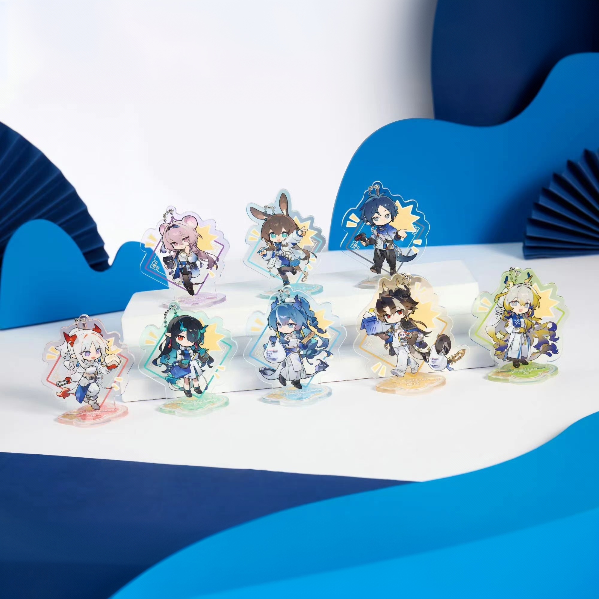 罗森联名明日方舟周边新年溢锦程同人吧唧立牌镭射票谷子收藏纪念 - 图1