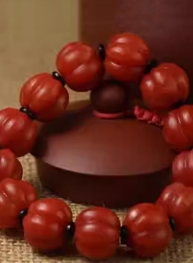 保山南红玛瑙瓜珠手串