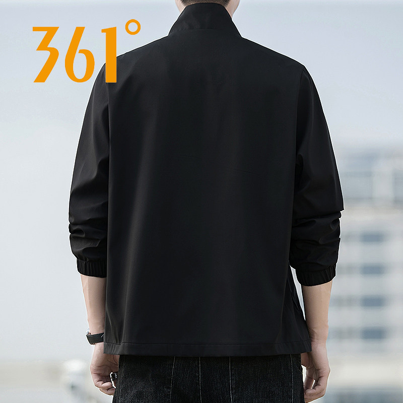 361度加绒外套男款秋冬季薄绒休闲立领风衣爸爸商务运动服夹克衫,淘宝优惠券,粉丝福利购,淘宝优惠卷