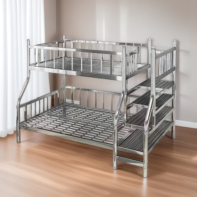 304不锈钢加厚子母床儿童环保上下床双层床铁架床步梯阁楼床,淘宝优惠券,粉丝福利购,淘宝优惠卷