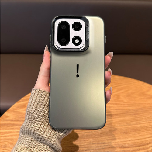 问号感叹号手机壳适用一加15彩银1+ace6情侣13T简约5pro创意12搞怪3趣味11新款2男女oppo外壳oneplus磨砂防摔 - 图0