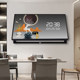 Plug in electronic clock and meter box decorative painting new Chinese style