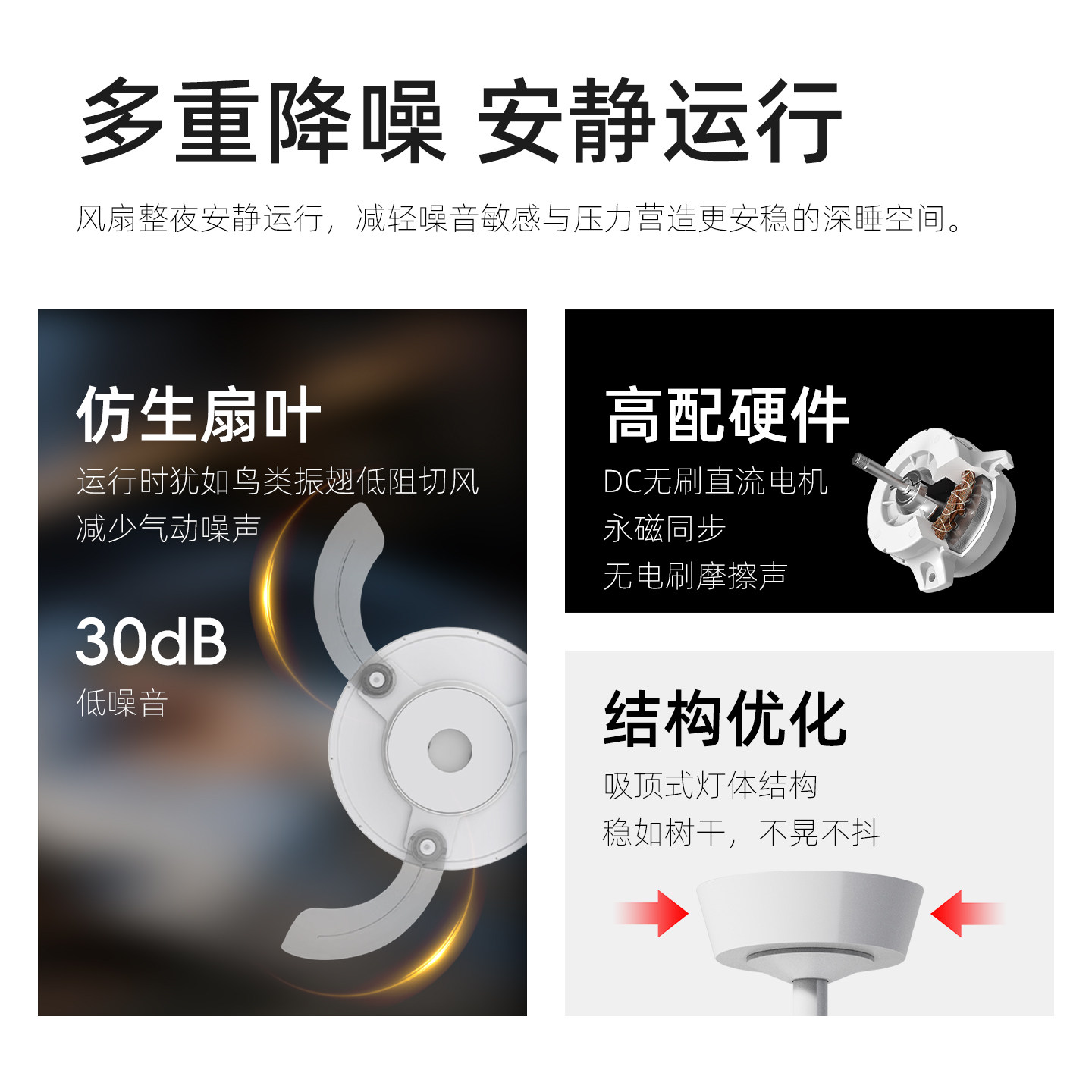 星月影Zen3超薄隐形风扇灯已接入米家APP护眼客餐厅卧室电扇吊灯,淘宝优惠券,粉丝福利购,淘宝优惠卷