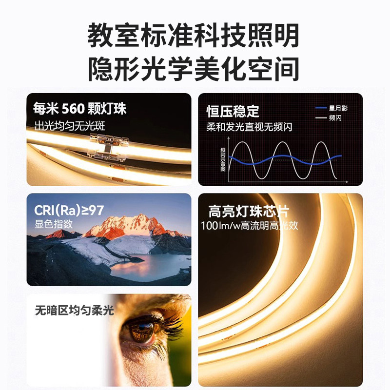 已接入米家APP智能cob灯带24V低压室内吊顶led软灯条电源Mesh2.0,淘宝优惠券,粉丝福利购,淘宝优惠卷