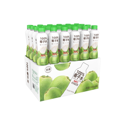 百尖派椰子水椰汁nfc电解质饮料椰青果汁非浓缩椰水350ml孕妇天然