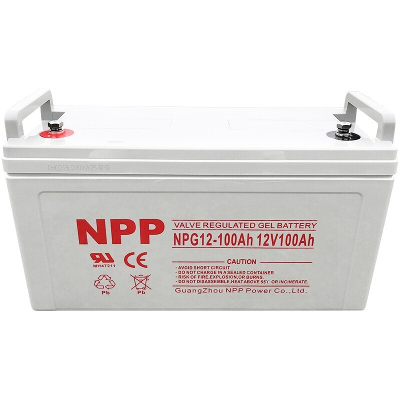 NPP太阳能胶体耐普蓄电池12V100AH/65AH/38AH/24AH/120AH/200AH - 图3