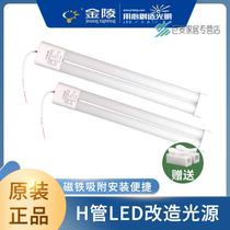 Golden Mausoleum Lighting Tube Four-Pin Changed Led Integration Retrofit 4-Pin Suction Top Strip Wick Super Bright Energy Saving H Pipe Led