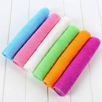 Bamboo fiber dishwashing towel suction not stained with oil kitchen cleaning rag Baise cleaning cloth home daily necessities one piece