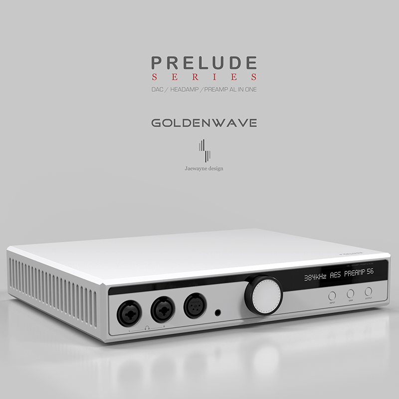 【慕音视听】GoldenWave高登序曲Prelude解码器解码耳放一体机DSD - 图0