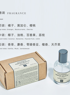 柏世曼椰果中性香水椰子味
