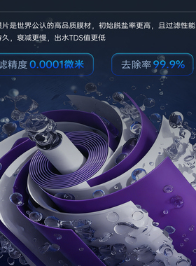 NEATMAX通用滤芯净水器陶氏RO膜