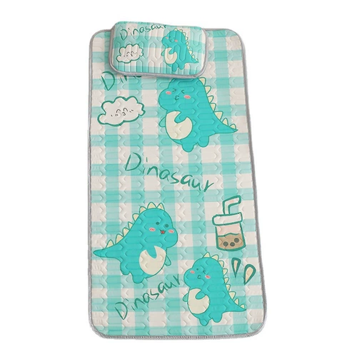 Шелковый детский мультяшный дышащий коврик для новорожденных, детская кроватка для детского сада