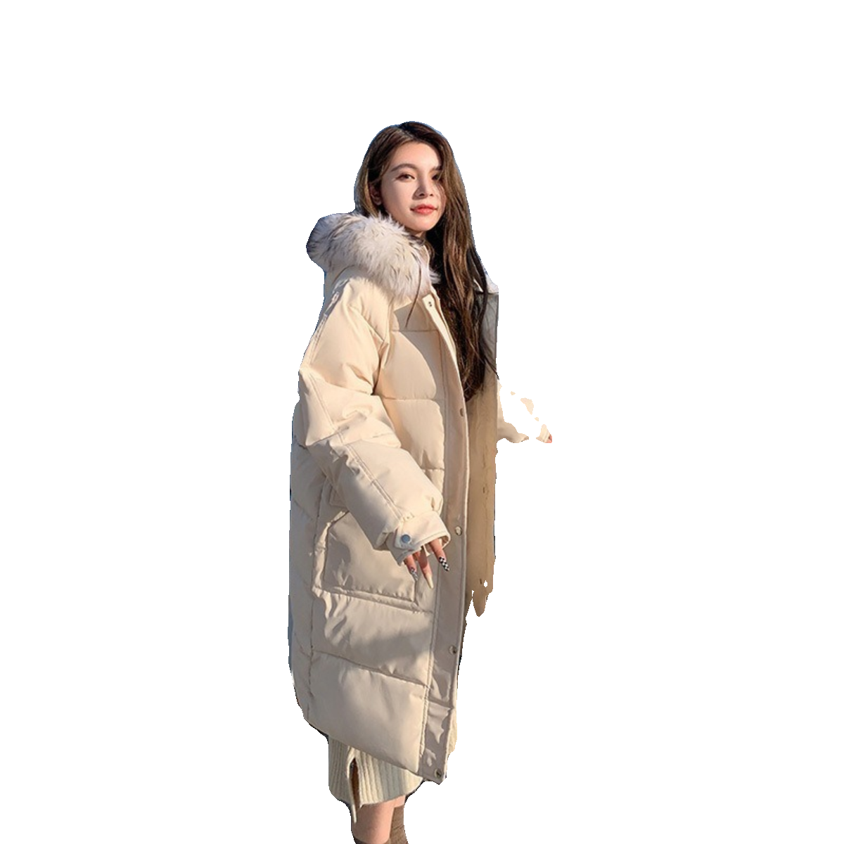 59.9多色任选羽绒棉服女加厚宽松保暖，券后价59.9元-第3张图片-提都小院