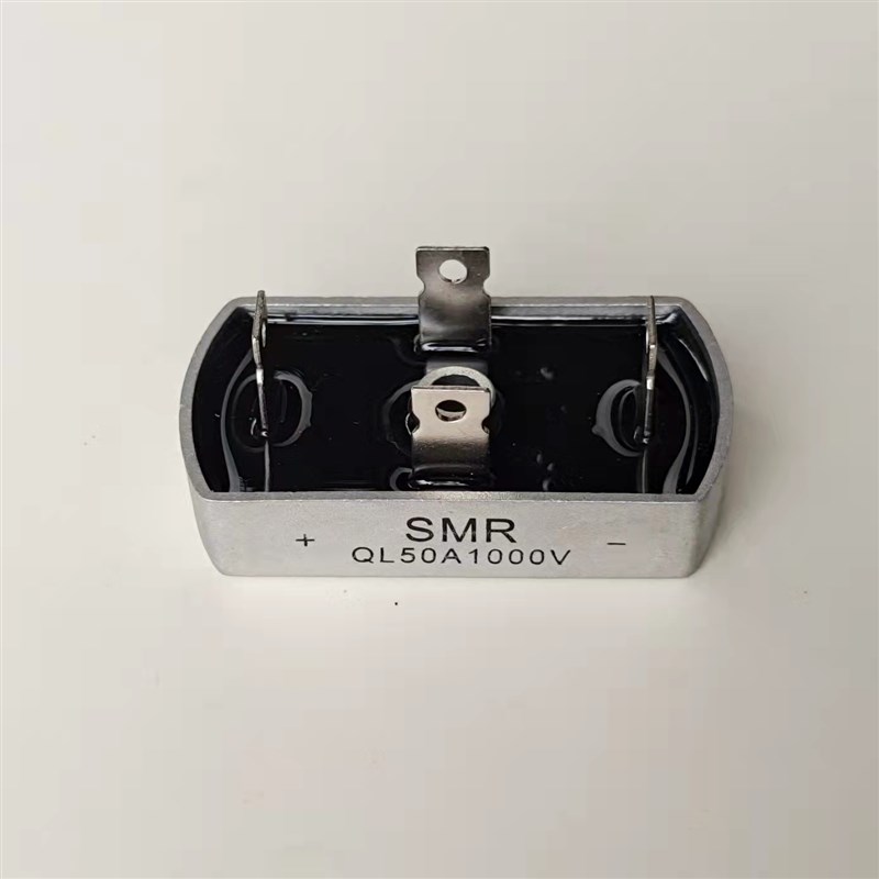 SMR 单相桥式整流器QL50A 1000V QL5010 32*60 椭圆形桥堆4脚整流 - 图0