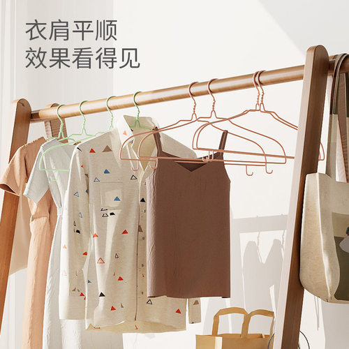 衣架成人晾晒衣挂钩学生宿舍收纳无痕儿童家用衣服架撑子 - 图2