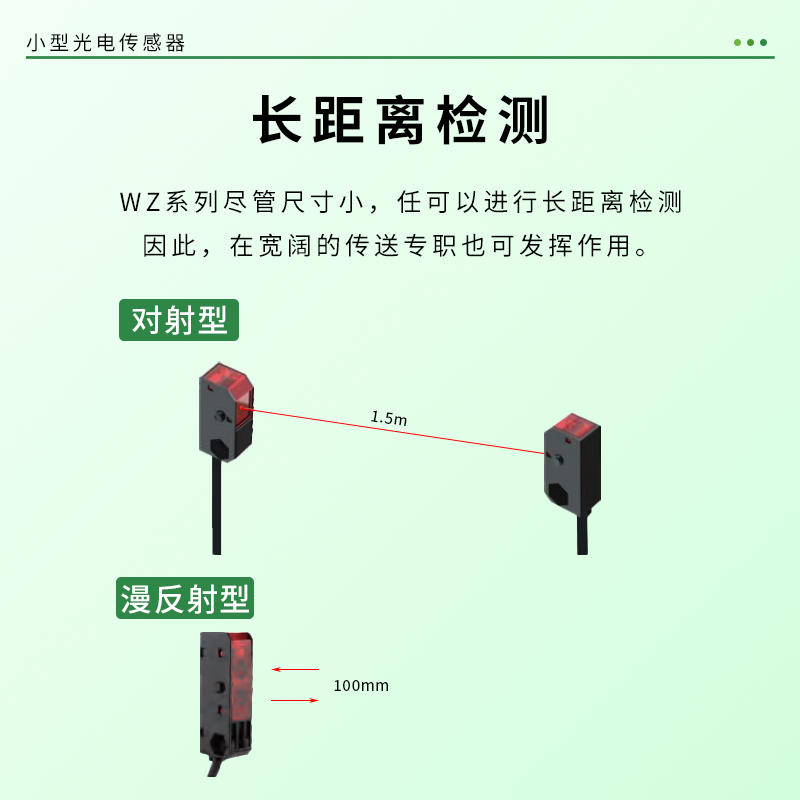 WIEI伟亿传感器&小型光电开关 WZ-D21N/P WZ-T21N/P替E3T-ST11/13 - 图0