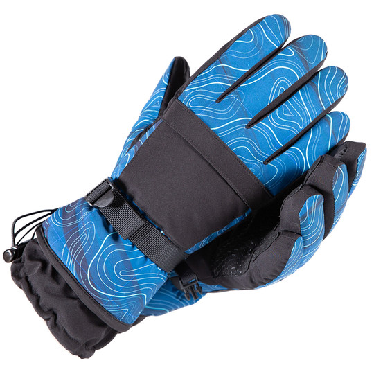 Men's and women's down ski gloves