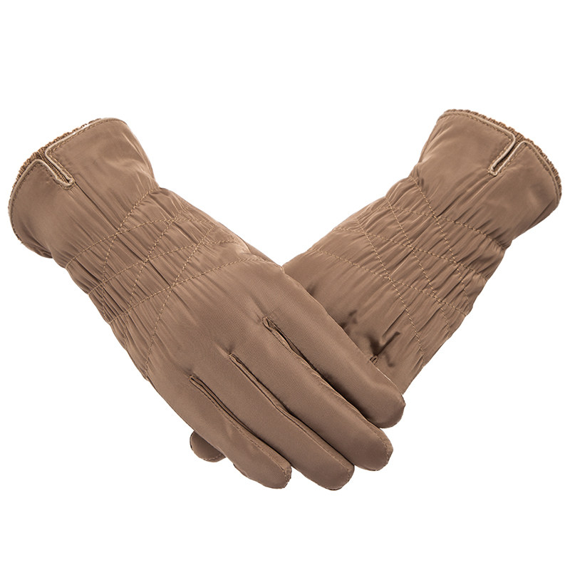 女款羽绒棉手套冬季女士电动车骑行加绒保暖户外防滑触屏手套,淘宝优惠券,粉丝福利购,淘宝优惠卷