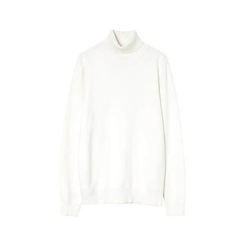 【WHITT EPURE】WP 白川 宽松高领毛衣针织衫男士冬季内搭打底衫 - 图3