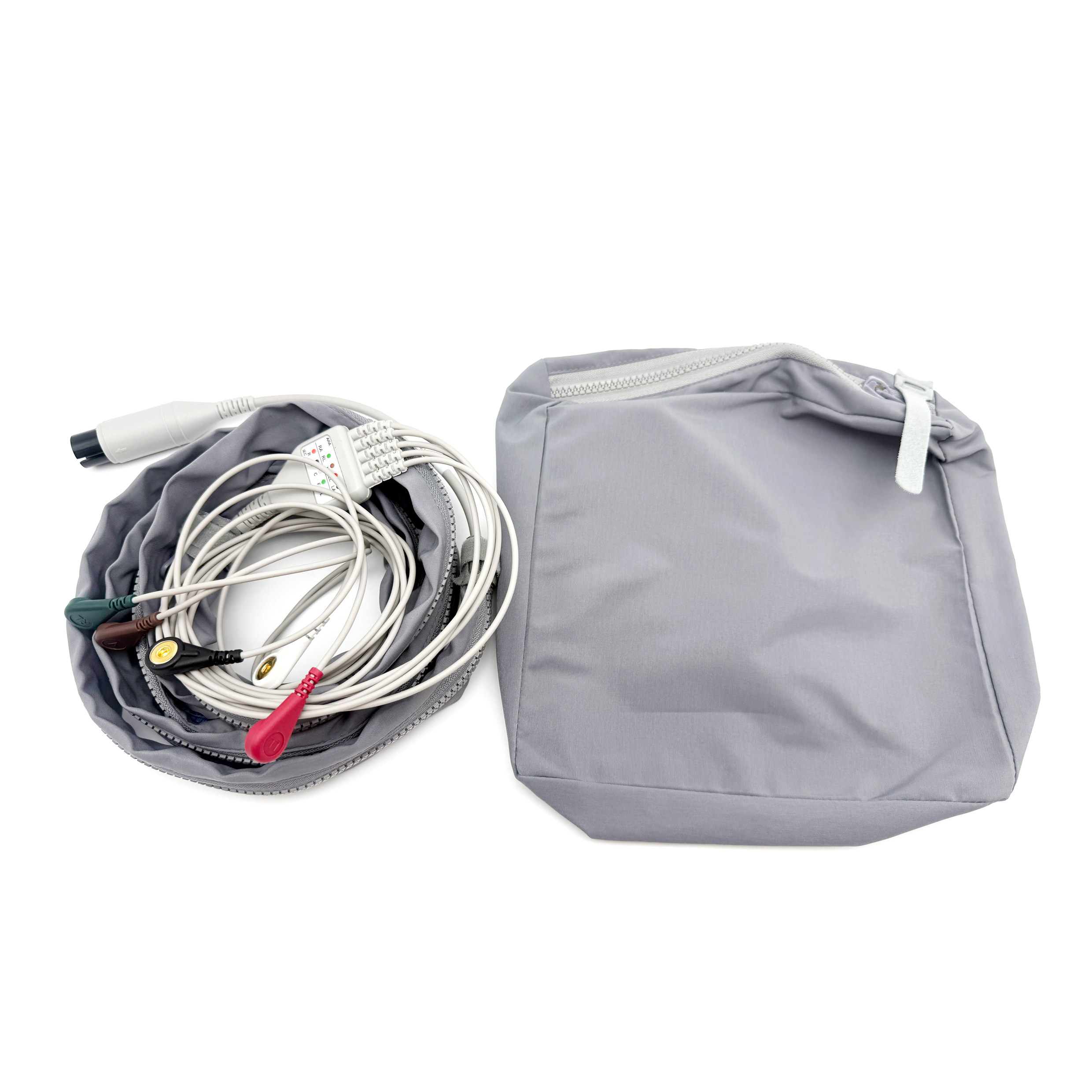 心电图监护仪导联线整理保护套电级收纳医院收纳袋带袖水龙带印字,淘宝优惠券,粉丝福利购,淘宝优惠卷