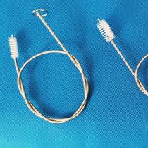 Bendable long brush in water outlet pipe cleaning hole brushed spring brush fish tank water pipe cleaning brush