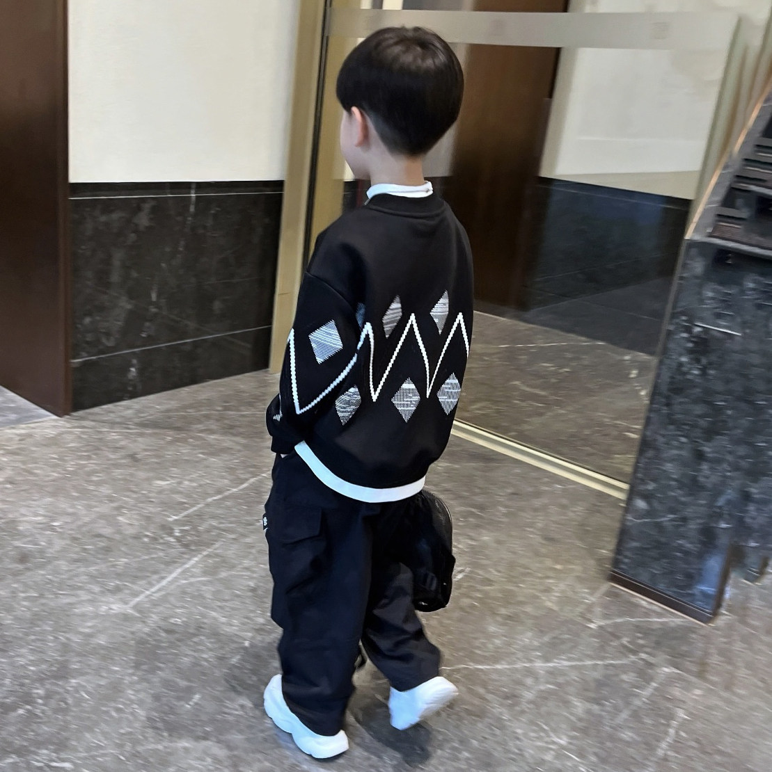 男童冬季加绒运动卫衣2025新款秋冬儿童中大童小男孩加厚保暖冬装,淘宝优惠券,粉丝福利购,淘宝优惠卷