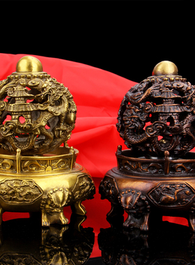 速发铜九运乾坤摆件铜 时来转转摆件