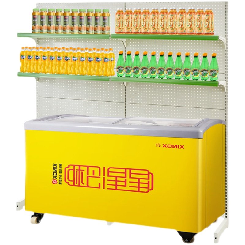 超市冰柜冰箱上方货架伴侣雪糕冷柜饮料架子置物架槟榔商用展示架,淘宝优惠券,粉丝福利购,淘宝优惠卷
