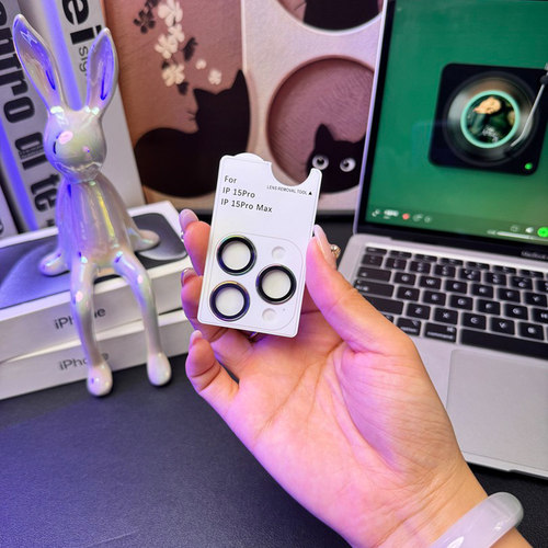 适用苹果15promax镜头膜iPhone18pro后置摄像头钢圈取镜头膜神器17新款全覆盖镜头盖拆卸工具14后相机保护罩 - 图2