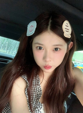 超可爱无痕碎发魔术贴发帖