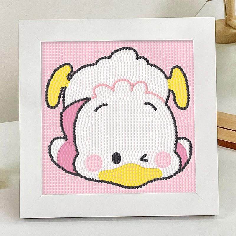 帕恰狗钻石画满钻新款自己粘贴点钻手工diy儿童益智玩具三丽鸥,淘宝优惠券,粉丝福利购,淘宝优惠卷