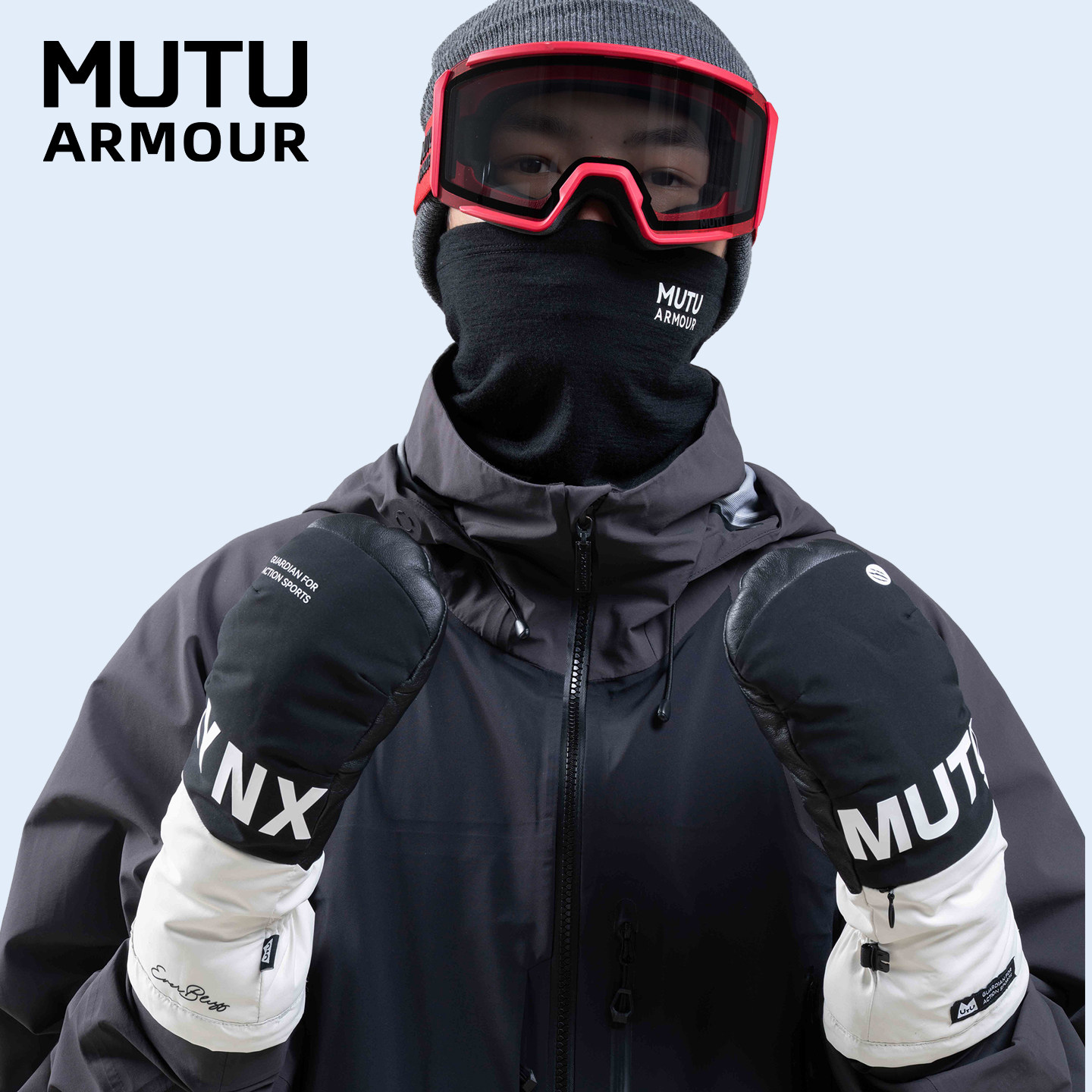 【新品】MUTU滑雪手套女防滑耐磨连指闷子单板男骑行保暖防风内胆,淘宝优惠券,粉丝福利购,淘宝优惠卷