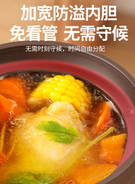 紫砂电炖锅全自动家用煲汤