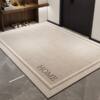 Entrance door floor mat home light luxury high-end villa large