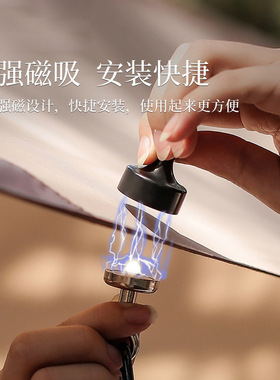 户外灯磁吸挂钩天幕强力磁铁扣