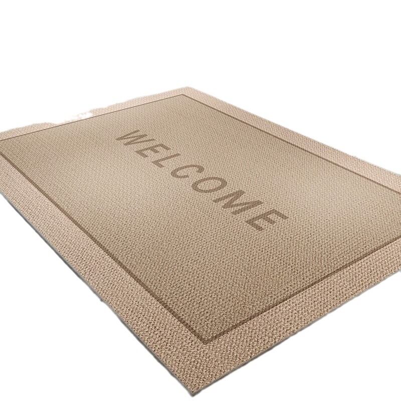 Entrance door floor mat home light luxury high-end villa large