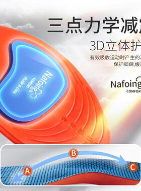 缓解脚后跟痛足底弓支撑专用垫