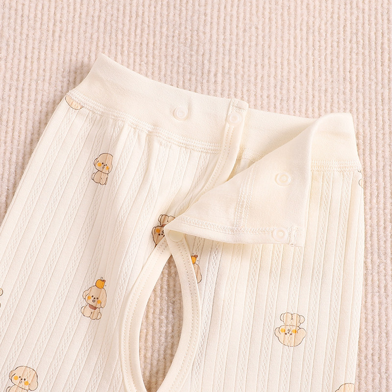 婴儿衣服儿童纯棉套装春秋无骨侧开长袖秋衣宝宝开裆裤两件套新款,淘宝优惠券,粉丝福利购,淘宝优惠卷