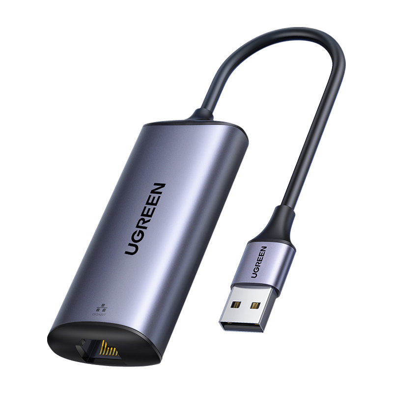 绿联2.5g网卡USB3.0外置网线转接口2500M高速typec千兆免驱动接rj45有线转换器适用于台式机笔记本电脑NAS - 图0