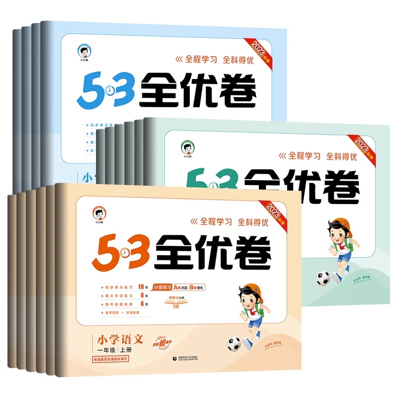 2024版53全优卷人教版一二三四五六年级语文数学英语同步练习期末 - 图3